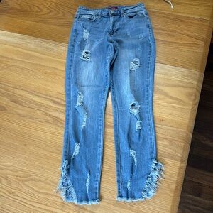 Guess jeans for women light blue denim size 27 2